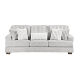 Santiago Light Gray Living Room Set by Homelegance at Eve Furniture
