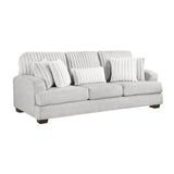 Santiago Light Gray Living Room Set by Homelegance at Eve Furniture