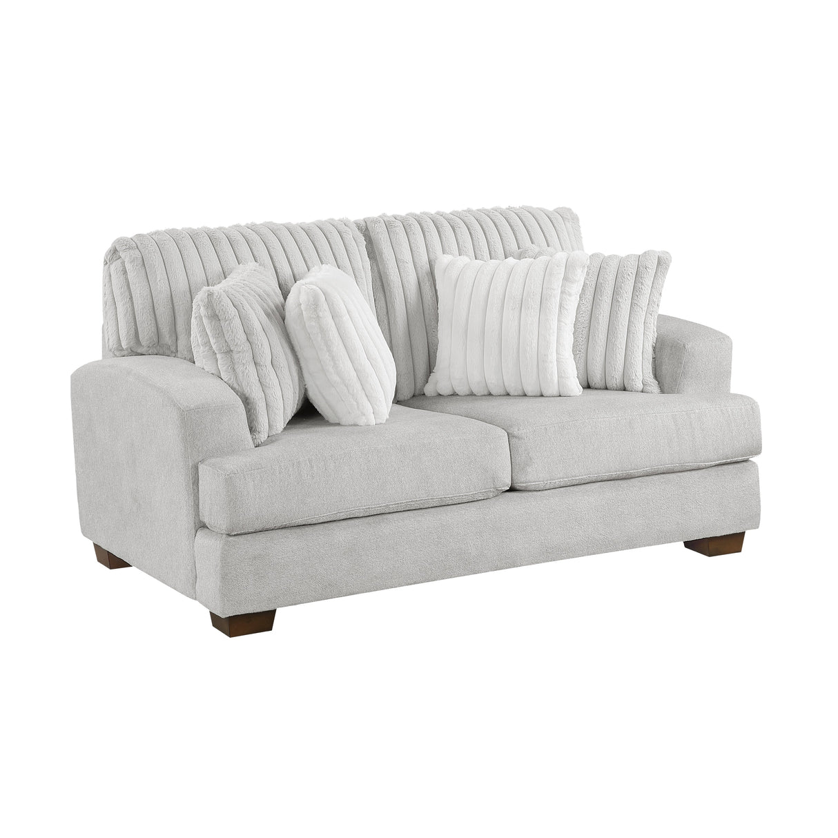 Santiago Light Gray Living Room Set by Homelegance at Eve Furniture
