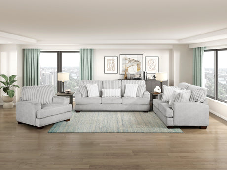 Santiago Light Gray Living Room Set by Homelegance at Eve Furniture
