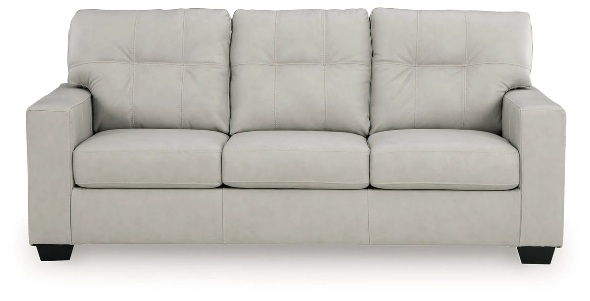 Santorine Bone Queen Sofa Sleeper by Ashley at Eve Furniture
