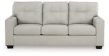 Santorine Bone Queen Sofa Sleeper by Ashley at Eve Furniture