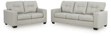 Santorine Bone Sofa and Loveseat by Ashley at Eve Furniture