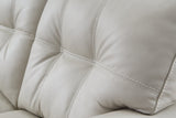 Santorine Bone Leather Sofa by Ashley at Eve Furniture