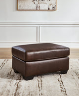 Santorine Dark Brown Ottoman