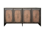 Santoro Brown Four-Door Sideboard by Crestview at Eve Furniture