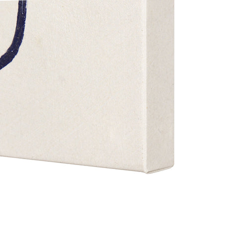 Sapphire Vase I by Mercana Studio a Hand Embellished Textured Canvas by Mercana at Eve Furniture