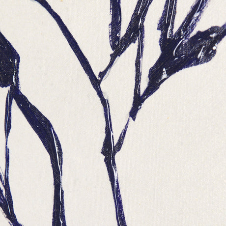 Sapphire Vase I by Mercana Studio a Hand Embellished Textured Canvas by Mercana at Eve Furniture