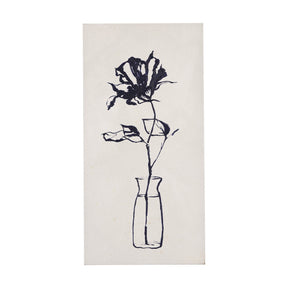 Sapphire Vase II by Mercana Studio a Hand Embellished Textured Canvas by Mercana at Eve Furniture