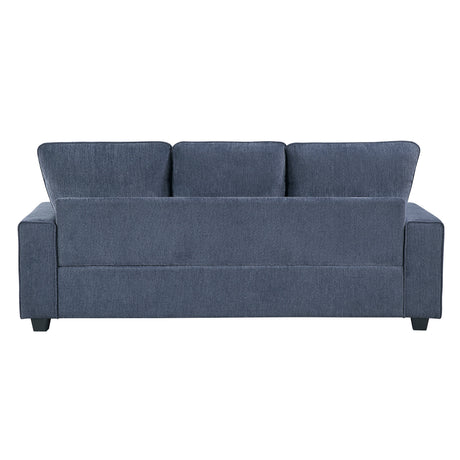Sarah Blue 2-Piece Living Room Set by Homelegance at Eve Furniture