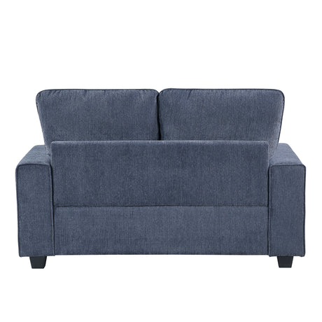 Sarah Blue 2-Piece Living Room Set by Homelegance at Eve Furniture