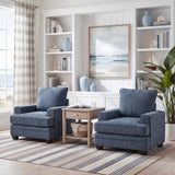 Sarah Blue Chair by Homelegance at Eve Furniture