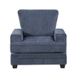Sarah Blue Chair by Homelegance at Eve Furniture