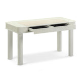 Sarah Cream Executive Work Desk by TOV Furniture at Eve Furniture