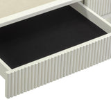 Sarah Cream Executive Work Desk by TOV Furniture at Eve Furniture