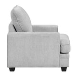 Sarah Stone Gray Living Room Set by Homelegance at Eve Furniture