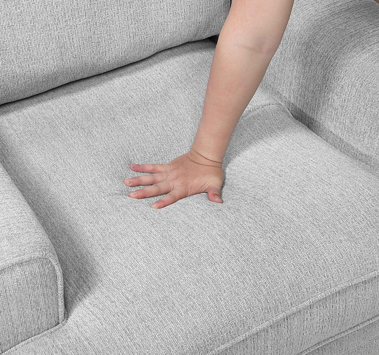 Sarah Stone Gray Living Room Set by Homelegance at Eve Furniture