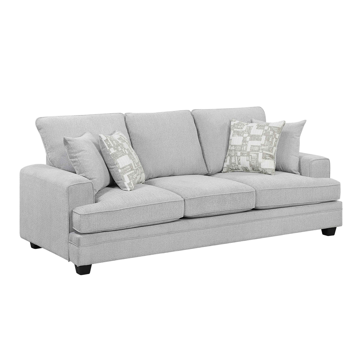 Sarah Stone Gray Living Room Set by Homelegance at Eve Furniture