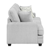 Sarah Stone Gray Living Room Set by Homelegance at Eve Furniture