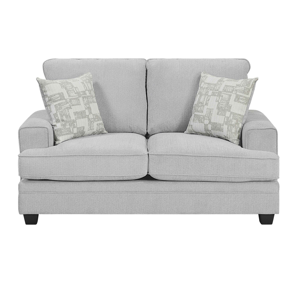 Sarah Stone Gray Living Room Set by Homelegance at Eve Furniture