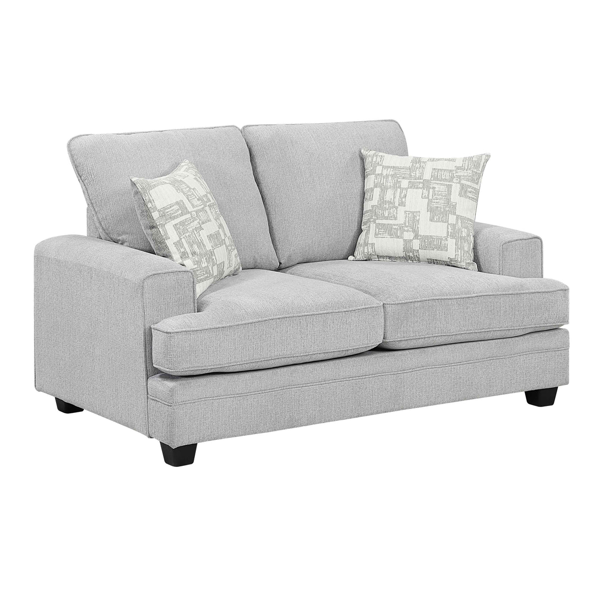 Sarah Stone Gray Living Room Set by Homelegance at Eve Furniture