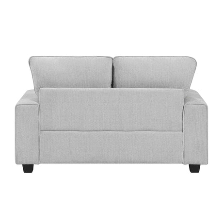 Sarah Stone Gray Living Room Set by Homelegance at Eve Furniture