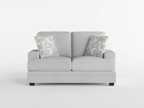 Sarah Stone Gray Loveseat by Homelegance at Eve Furniture