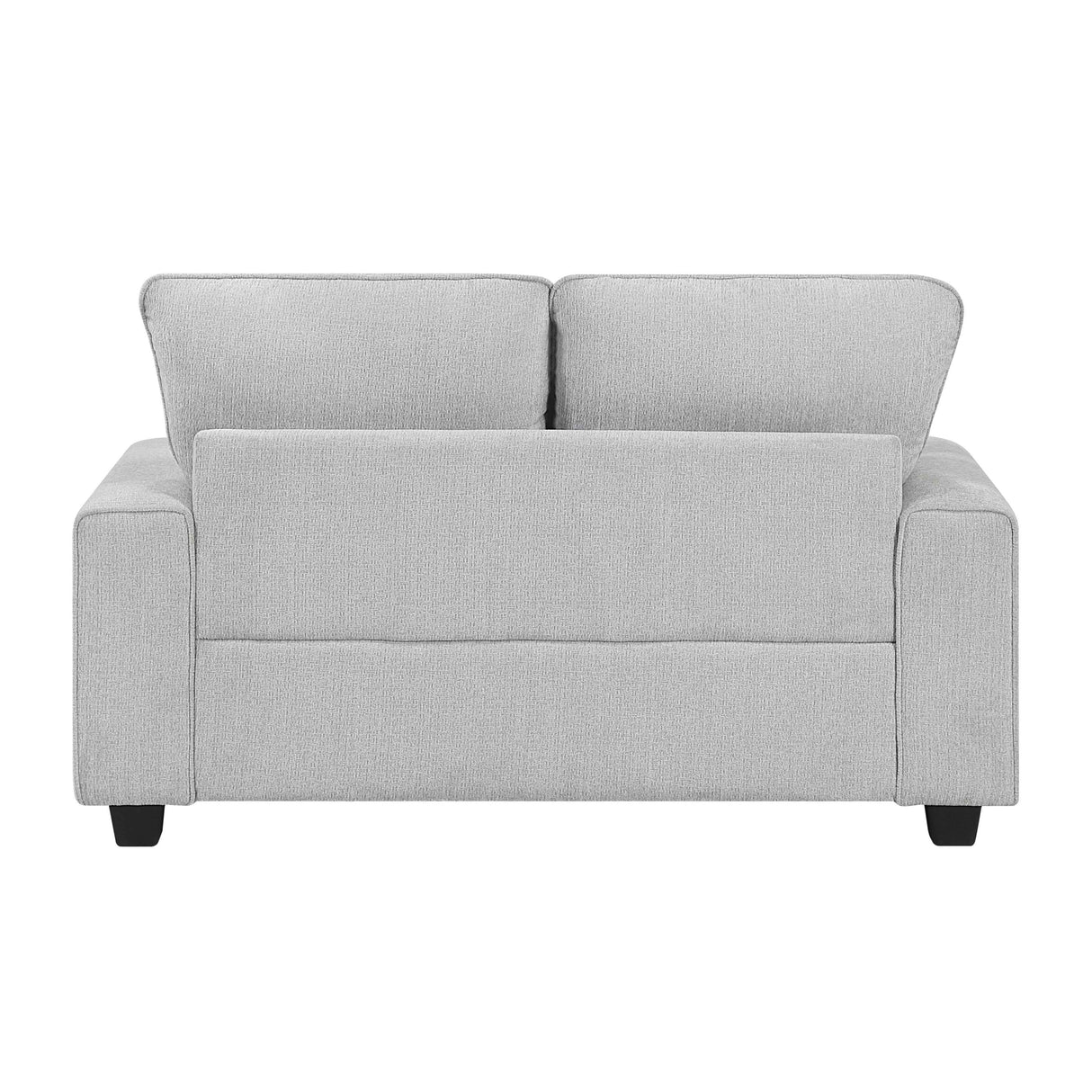 Sarah Stone Gray Loveseat by Homelegance at Eve Furniture