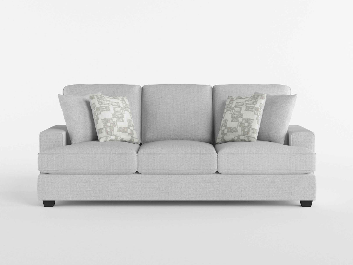 Sarah Stone Gray Sofa by Homelegance at Eve Furniture