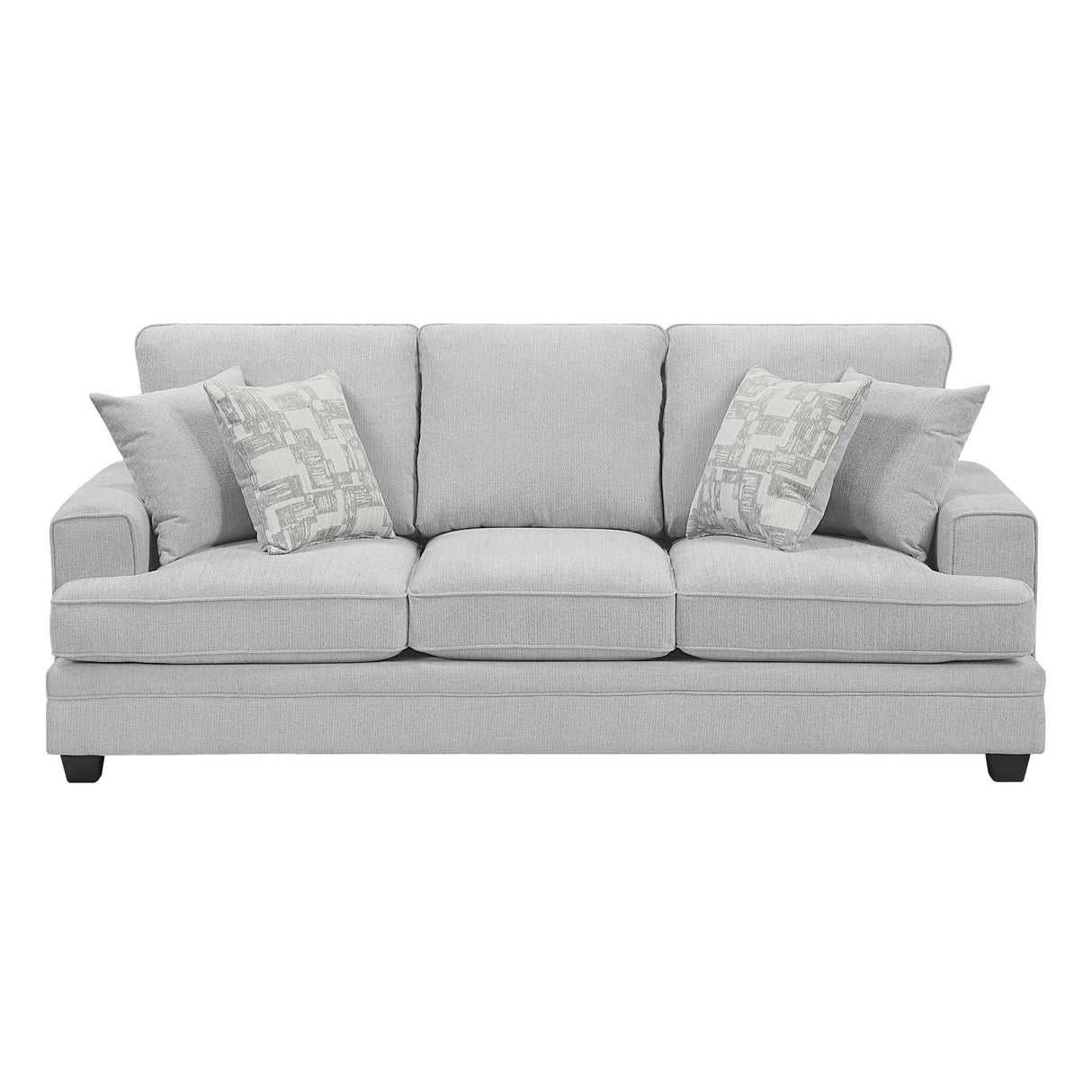 Sarah Stone Gray Sofa by Homelegance at Eve Furniture
