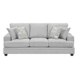 Sarah Stone Gray Sofa by Homelegance at Eve Furniture