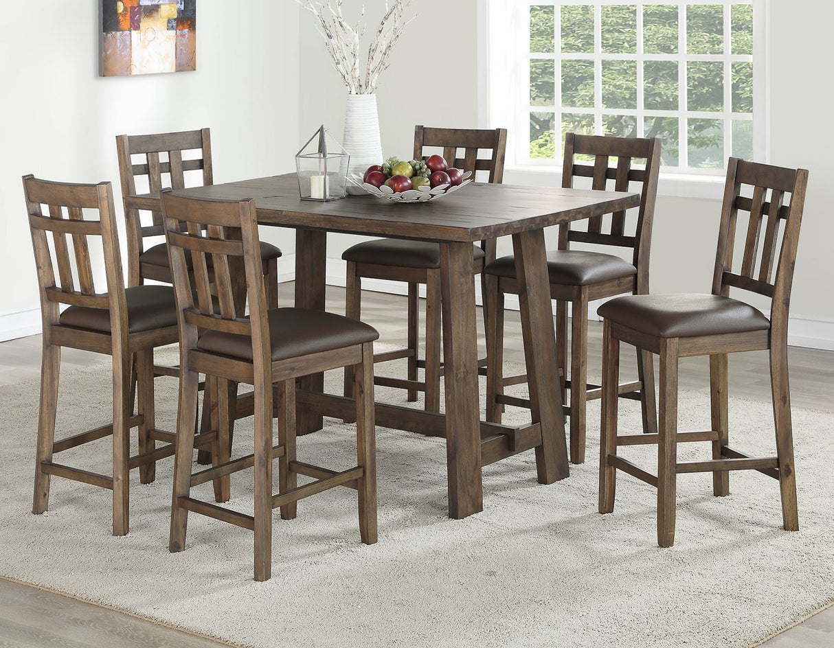 Saranac 5-Pack Counter(Table & 4 Counter Chairs)