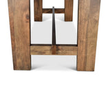 Saranac Mocha 5-Piece Counter Height Dining Set by Steve Silver at Eve Furniture