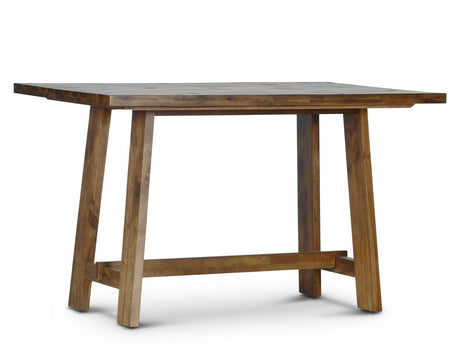 Saranac Mocha 5-Piece Counter Height Dining Set by Steve Silver at Eve Furniture