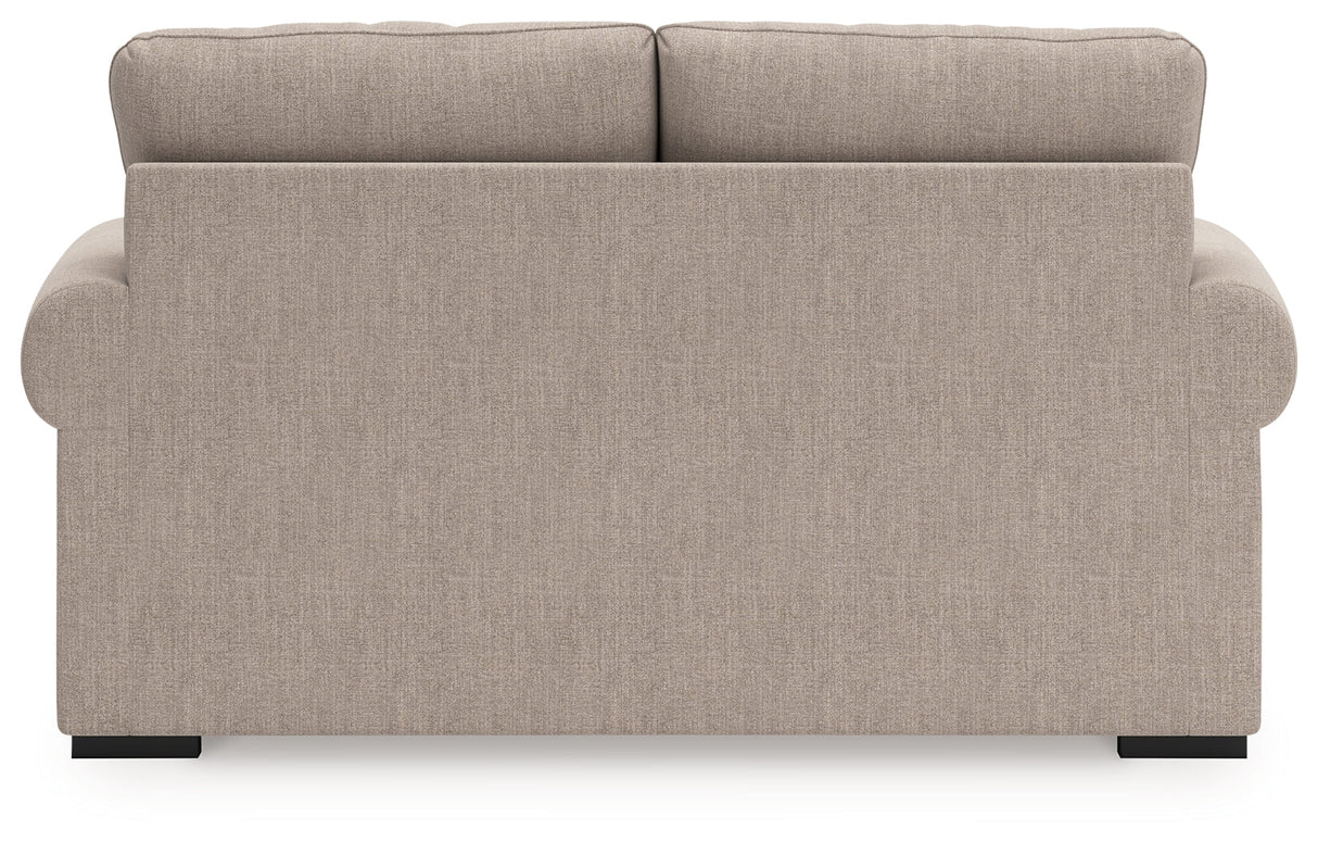 Sararose Heather Loveseat by Ashley at Eve Furniture