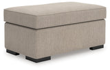 Sararose Heather Ottoman by Ashley at Eve Furniture