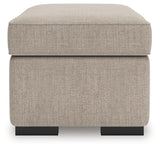 Sararose Heather Ottoman by Ashley at Eve Furniture
