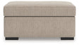 Sararose Heather Ottoman by Ashley at Eve Furniture