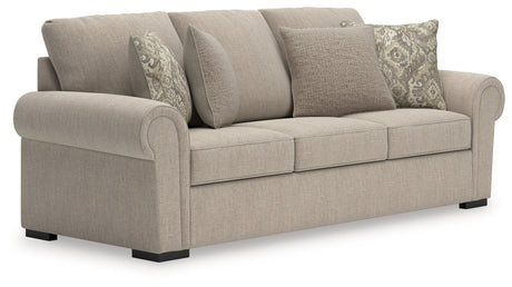 Sararose Heather Sofa by Ashley at Eve Furniture