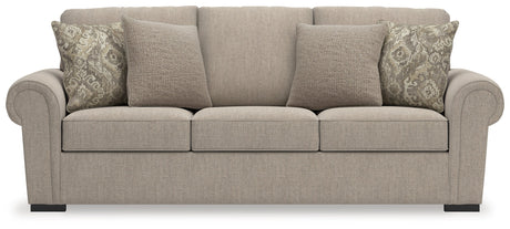 Sararose Heather Sofa by Ashley at Eve Furniture
