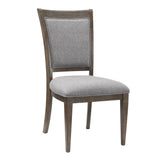 Sarasota Driftwood Brown Extendable Dining Set by Homelegance at Eve Furniture