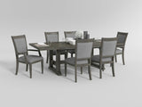 Sarasota Driftwood Brown Server with 4 Door by Homelegance at Eve Furniture