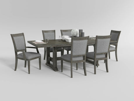 Sarasota Driftwood Brown Server with 4 Door by Homelegance at Eve Furniture