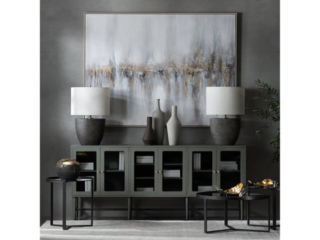 Saratoga Grey Canvas by Crestview at Eve Furniture