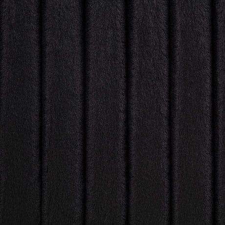 Sarco Black Corduroy Upholstered Swivel Accent Arm Chair by Coaster at Eve Furniture