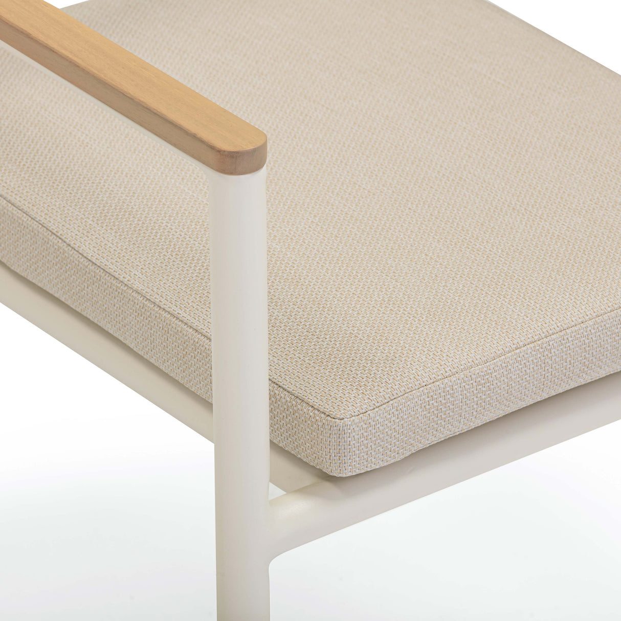Sardinia Cream Outdoor Dining Chair - Set of 2 by TOV Furniture at Eve Furniture