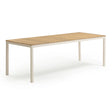 Sardinia Light Teak Outdoor Dining Table by TOV Furniture at Eve Furniture