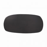 Sargans Black Wenge 7-Piece Dining Room Set by Furniture of America at Eve Furniture