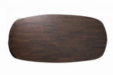 Sargans Rich Walnut 7-Piece Dining Room Set by Furniture of America at Eve Furniture