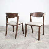 Sargans Rich Walnut 7-Piece Dining Room Set by Furniture of America at Eve Furniture